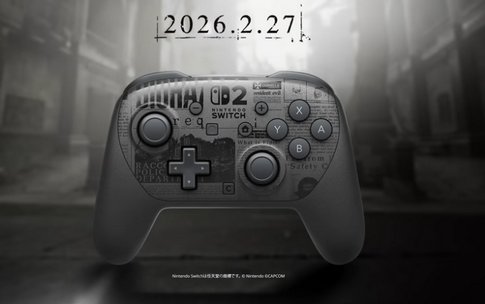 「バイオハザードレクイエム」、オリジナルデザインのSwitch2 Proコンとamiboが発売決定！