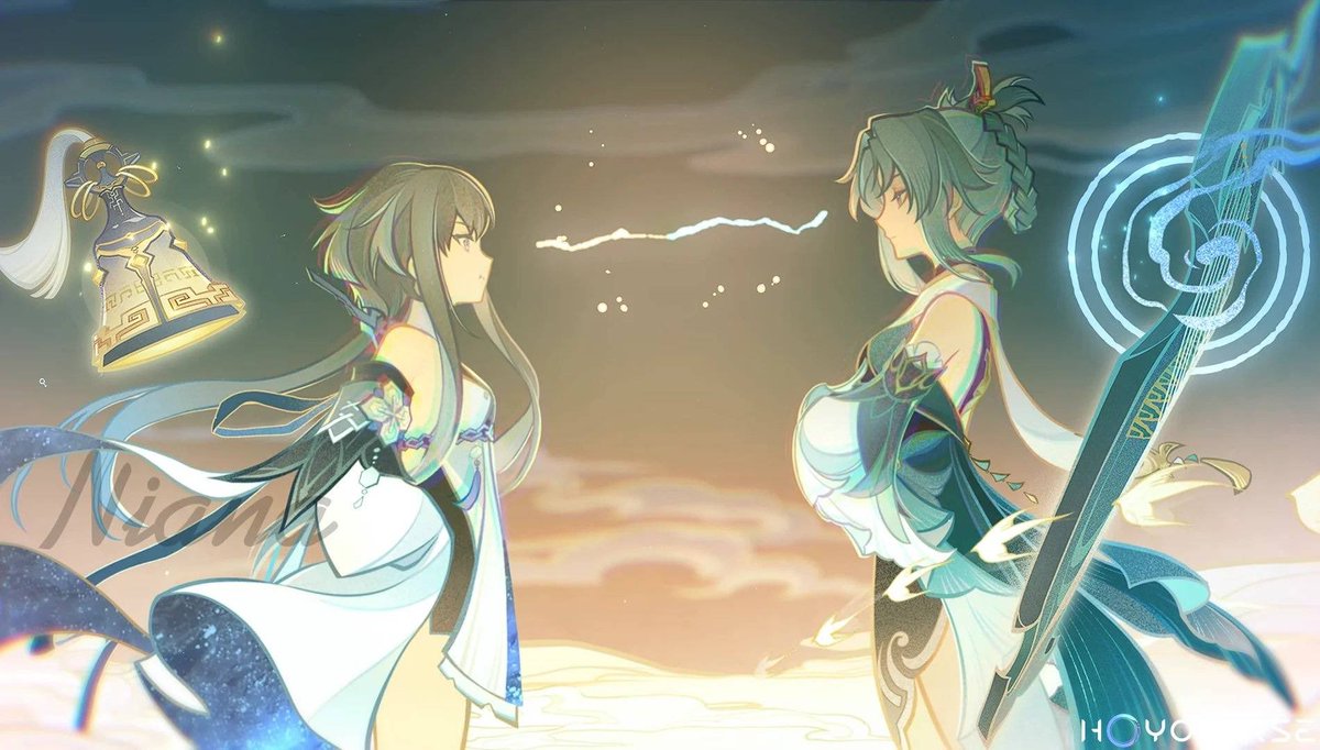 【原神】兹白は若いピン婆、帰終、閑雲みたいなインパクトないよな。