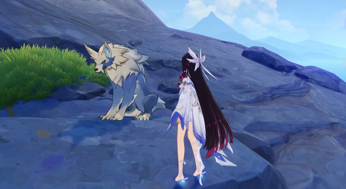 【原神】ナドクライの狼を攻撃するのには気が引けてしまう…