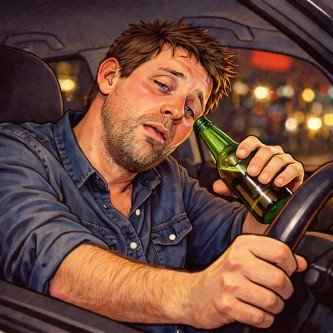 飲酒運転で捕まった…新年早々こんな事になって1年どうしろって言うんだよ…