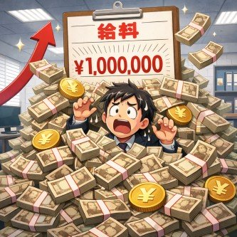 政府「3兆6000億円の黒字予定が8000億円の赤字。原因は公務員の給料を上げすぎた」