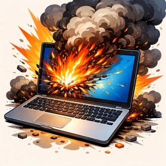 女子生徒「あの、なんかパソコンが爆発したんですけど…」