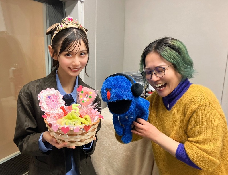 木曜日担当は前田裕美さんと #HKT48 のはんちゃんこと #猪原絆愛 さん