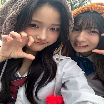 【速報】Juice=Juice遠藤彩加里＆林仁愛、サンデー表紙に登場！