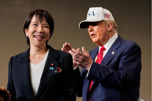 【国際】トランプ氏、「私の支持」で自民党圧勝と主張