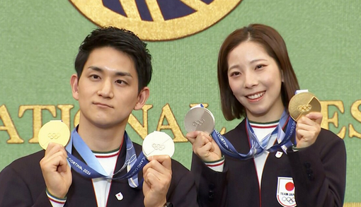 【会見】りくりゅう 2人の関係は「ご想像にお任せします」