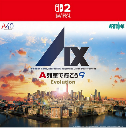【朗報】アートディンク、Switch 2向けに「A列車で行こう9 Evolution」を6月4日に発売！！