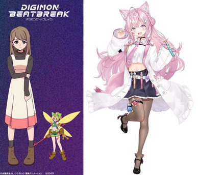 【悲報】デジモンアニメ最新作、有名人気Vtuberを声優に起用してしまう