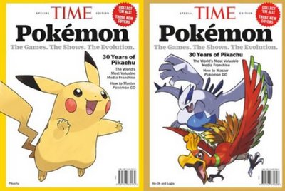 【画像】ポケモンが30周年でTIME誌とLIFE誌の表紙に
