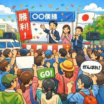 中革連の聴衆は動員された人員で、高市自民の聴衆は本当の一般人だという事がよくわかる画像ｗ