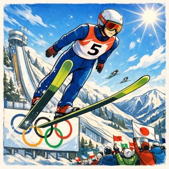 【五輪】「日本人を表彰台には上げられない」 『急な吹雪』（嘘）で中断の末に競技打ち切り