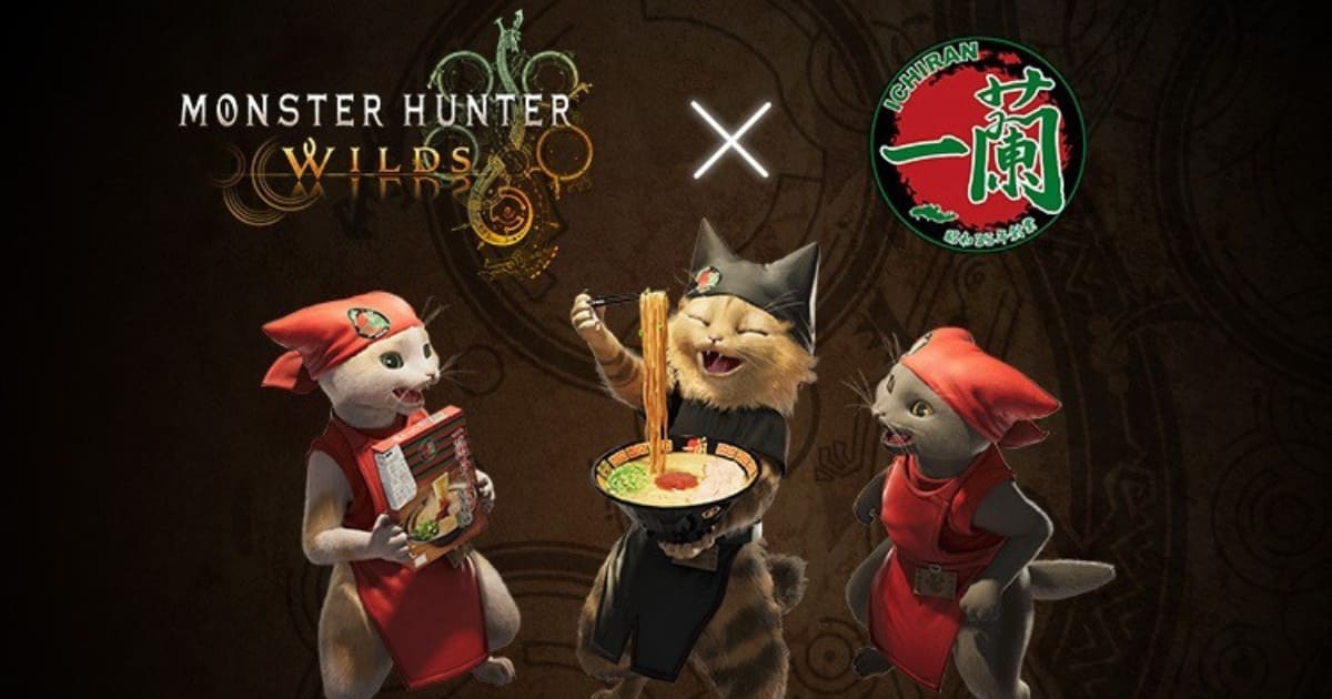 【MHWs】モンハンワイルズと『一蘭』がコラボ。ゲーム内でお店のラーメンが食べられるぞ！