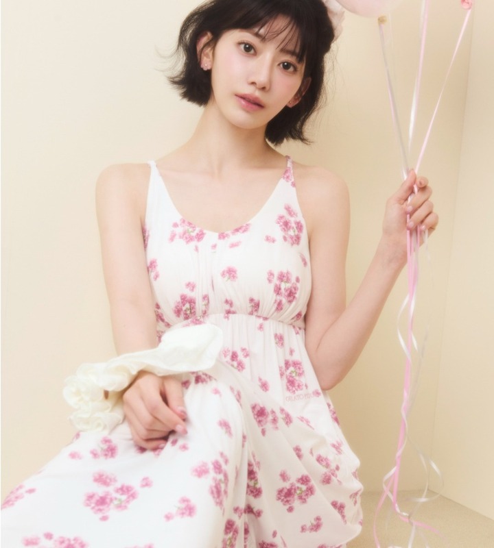 【SAKURA Miyawaki 】LE SSERAFIM・SAKURA 「ジェラピケ」新作ビジュアル“桜”公開