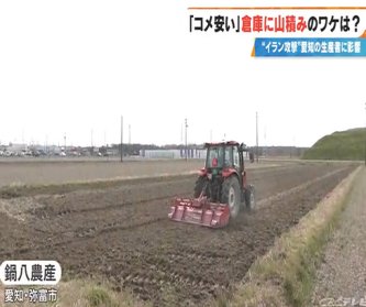 【愛知】コメが倉庫に山積み… コメの販売価格下げるも卸先の発注量減り在庫は7倍 コメ農家「新米が出る10月までに売り切りたい」