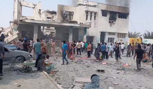 【悲報】米軍の空爆がイランの学校に命中　40人死亡