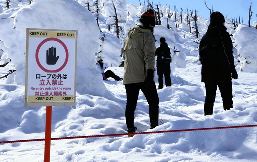 【蔵王連峰】樹氷見学の観光客、立ち入り禁止エリアで写真撮影したり滑って遊んだり…困り果てる担当者「強制的に連れ戻せない」