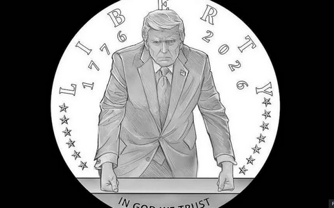【米国造幣局】「トランプ金貨」発行、全会一致で決定