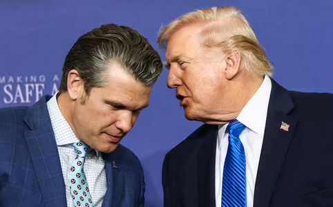 【国際】トランプ米大統領、ヘグセス国防長官に「君が最初に声を上げたと思う」　対イラン軍事作戦