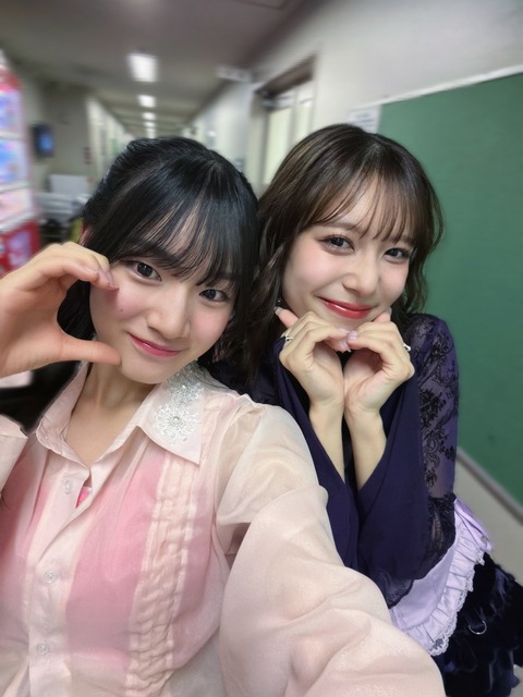 【仲良し速報】井上玲音「今回のハロコンで、村田結生ちゃんと仲良くなっちゃいまして（笑）」