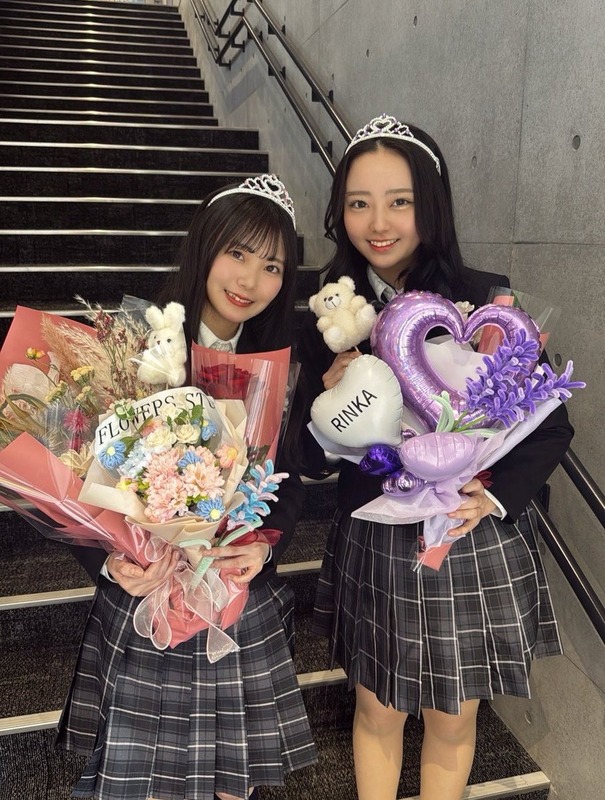 【大内梨果、江口心々華】高校卒業おめでとう！！