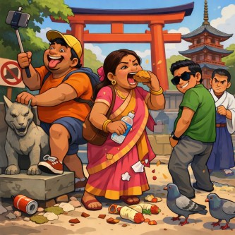 インド人観光客、マナーが悪すぎて世界各国で嫌われ始める