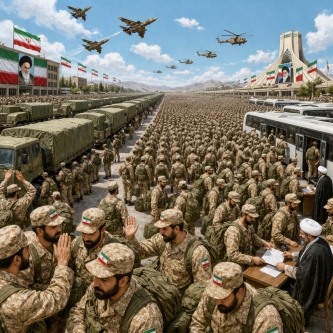 【悲報】トランプ親びん「海兵隊2500人派遣したろw」 イラン側「100万人」 「え？」 「100万人」