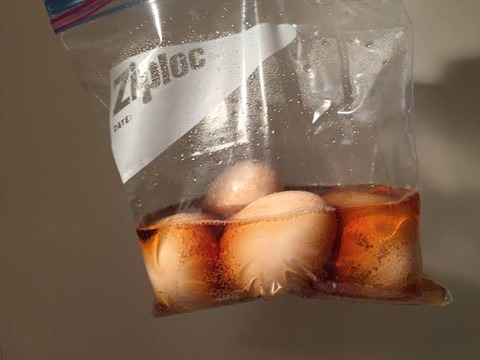 彡(^)(^)「（煮たまご）うん、よく漬かっててうまい」