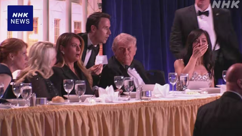 【米国大統領へテロ】トランプ氏出席の夕食会で発砲か「発砲者は確保」とSNSに投稿　記事配信4月26日