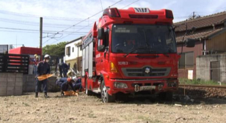 【愛知】お金がなくてタクシーも電車も使えなかったので、駅のトイレに火を付けて消火にやって来た消防車を盗んで、木更津（千葉）に帰ろうとした男を逮捕