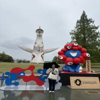 【豊永阿紀】念願の太陽の塔の中