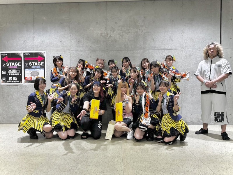 【HKT48】打首獄門同好会さんと写真（米とか二郎に行きたいとか）