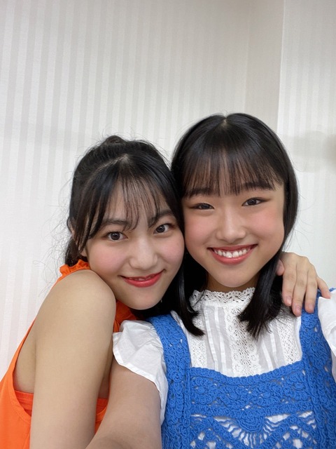 【画像】Juice=Juice松永里愛×遠藤彩加里グラビア