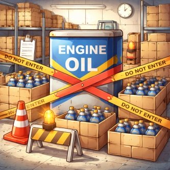 【悲報】エンジンオイル、出荷停止